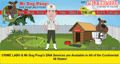 Desktop Screenshot of mrdogpoop.com